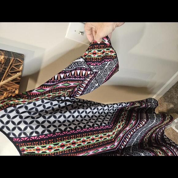 Gibson Latimer Trendy Boho Print Tunic Dress - Picture 4 of 8